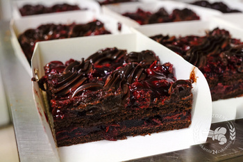 Ciasto czekoladowe z wiśniami